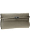 Клатч Hermes Kelly Style Grey